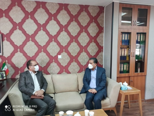 دیدار دکتر طهماسبی نماینده مردم شریف حوزه انتخابیه با دکتر ظهرابی مدیر کل سازمان حفاظت محیط زیست