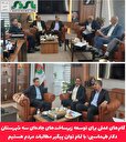 دیدار دکتر طهماسبی با مدیرکل راهداری فارس