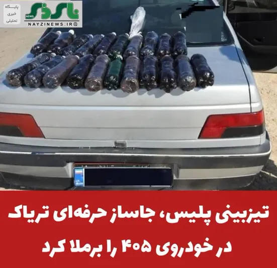 مأموران انتظامی شهرستان نی‌ریز با هوشیاری و دقت در کنترل محورهای مواصلاتی، موفق به کشف ۲۰ کیلوگرم تریاک شدند