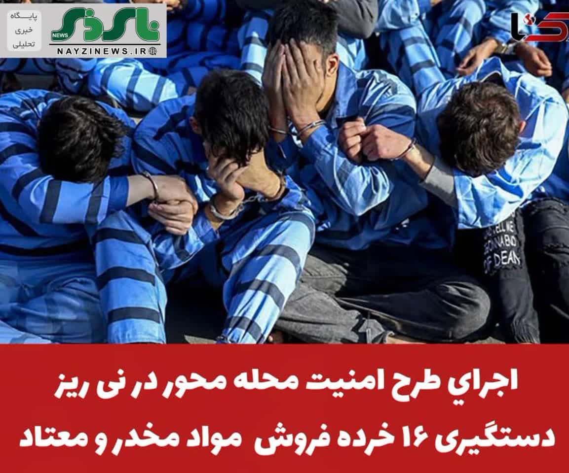 فرمانده انتظامي نی ریز از اجراي طرح امنيت محله محور و دستگيري خرده فروشان مواد مخدر و جمع آوري معتادان متجاهر در اين شهرستان خبر داد